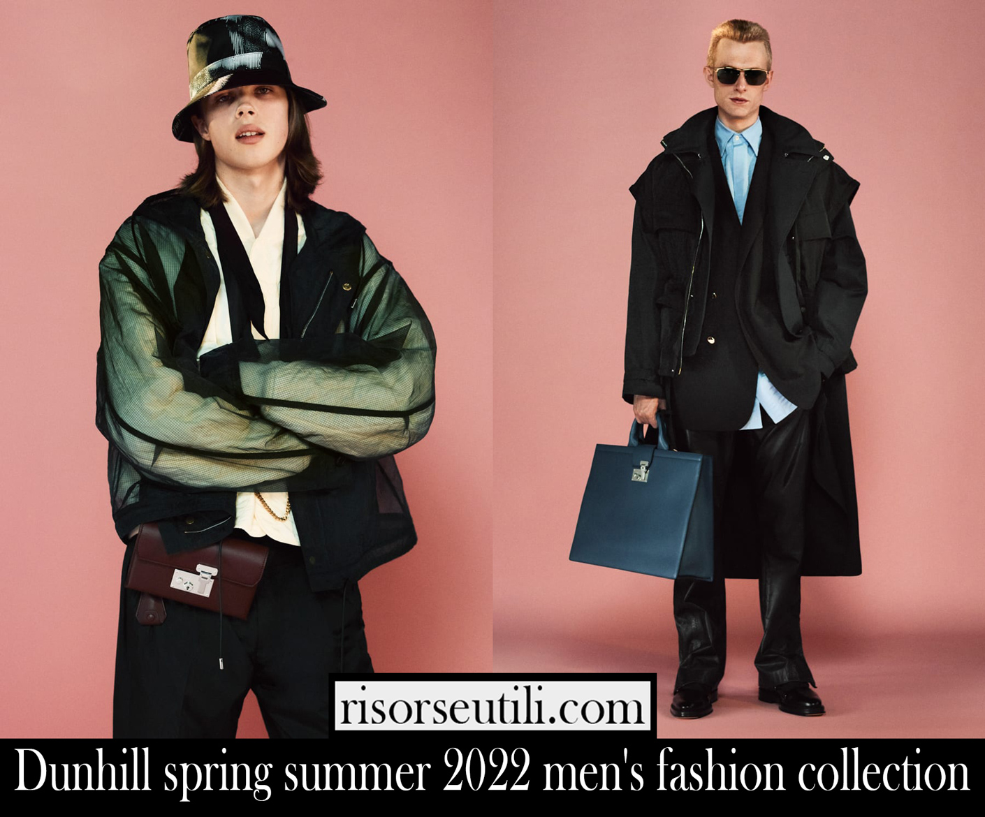 Dunhill spring summer 2022 mens fashion collection