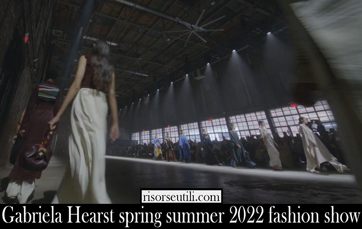 Gabriela Hearst spring summer 2022 fashion show