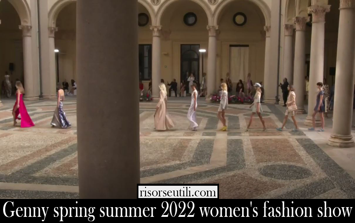 Genny spring summer 2022 womens fashion show