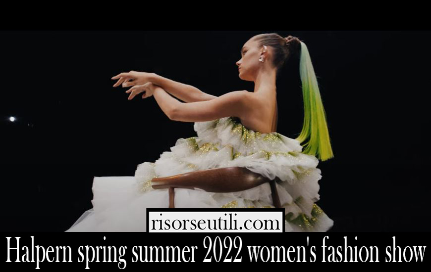 Halpern spring summer 2022 womens fashion show