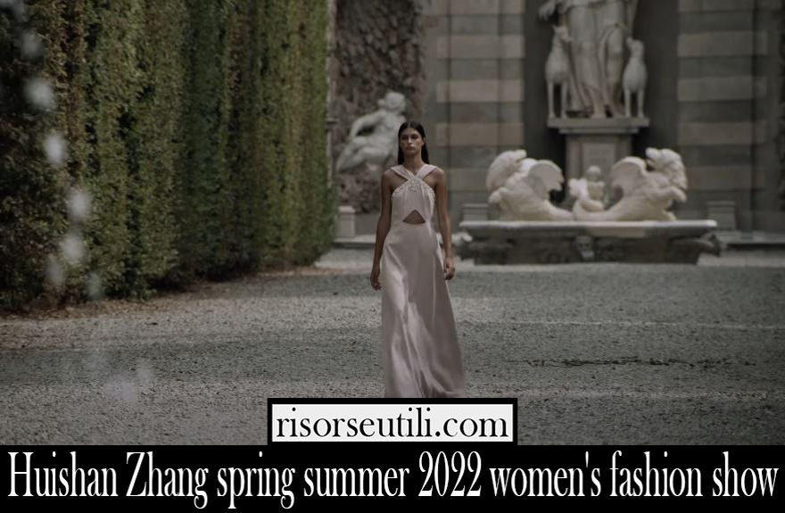 Huishan Zhang spring summer 2022 womens fashion show