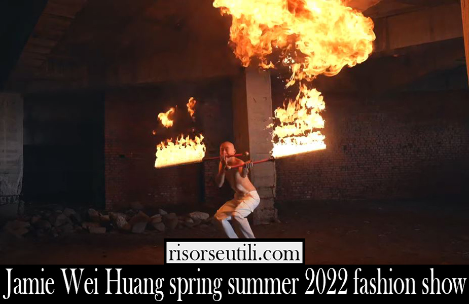 Jamie Wei Huang spring summer 2022 fashion show