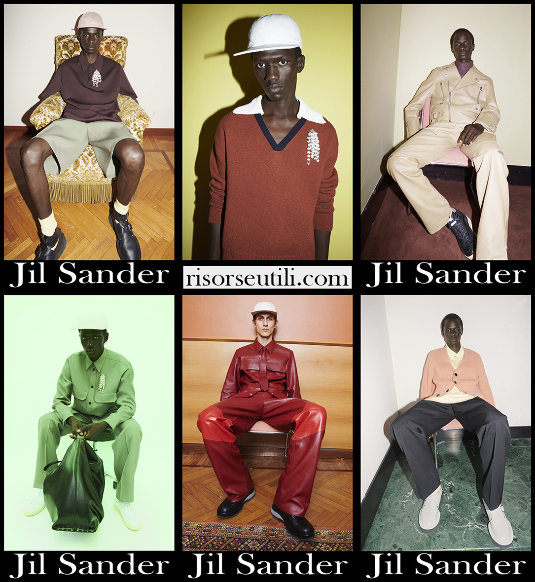 Jil Sander spring summer 2022 men's fashion collection