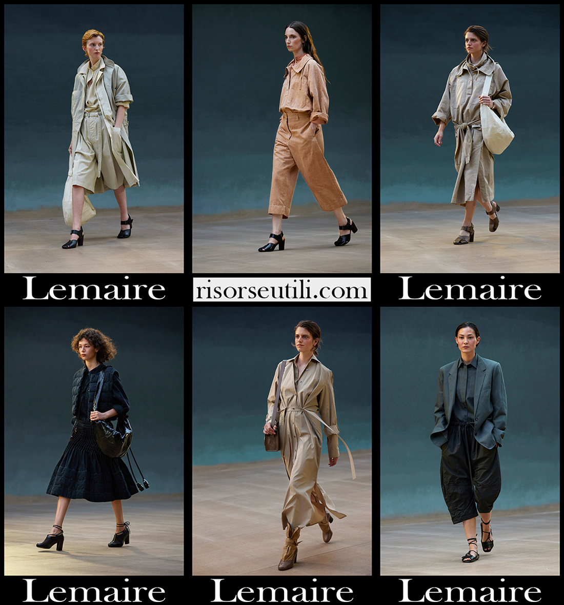 Lemaire spring summer 2022 womens fashion collection