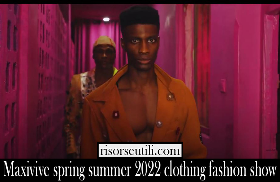Maxivive spring summer 2022 clothing fashion show