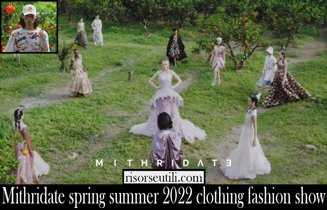 Mithridate spring summer 2022 clothing fashion show