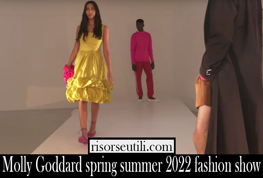 Molly Goddard spring summer 2022 fashion show