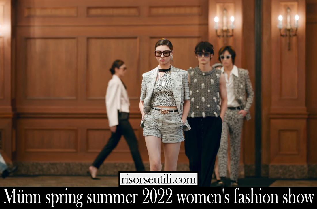 Munn spring summer 2022 womens fashion show