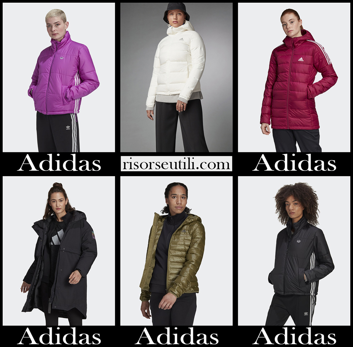 New arrivals Adidas jackets 2022 womens fashion