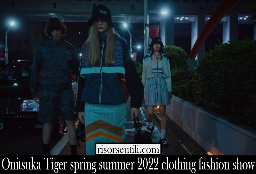 Onitsuka Tiger spring summer 2022 clothing fashion show