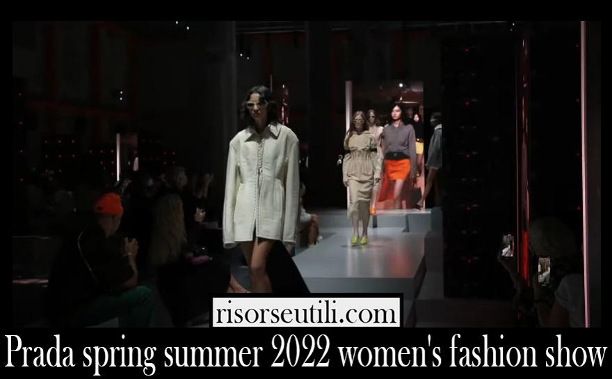 Prada spring summer 2022 womens fashion show