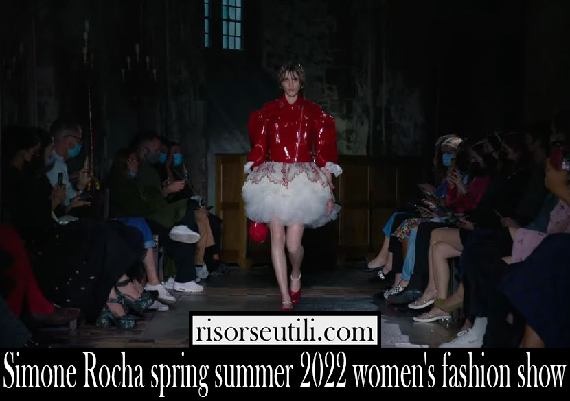 Simone Rocha spring summer 2022 womens fashion show