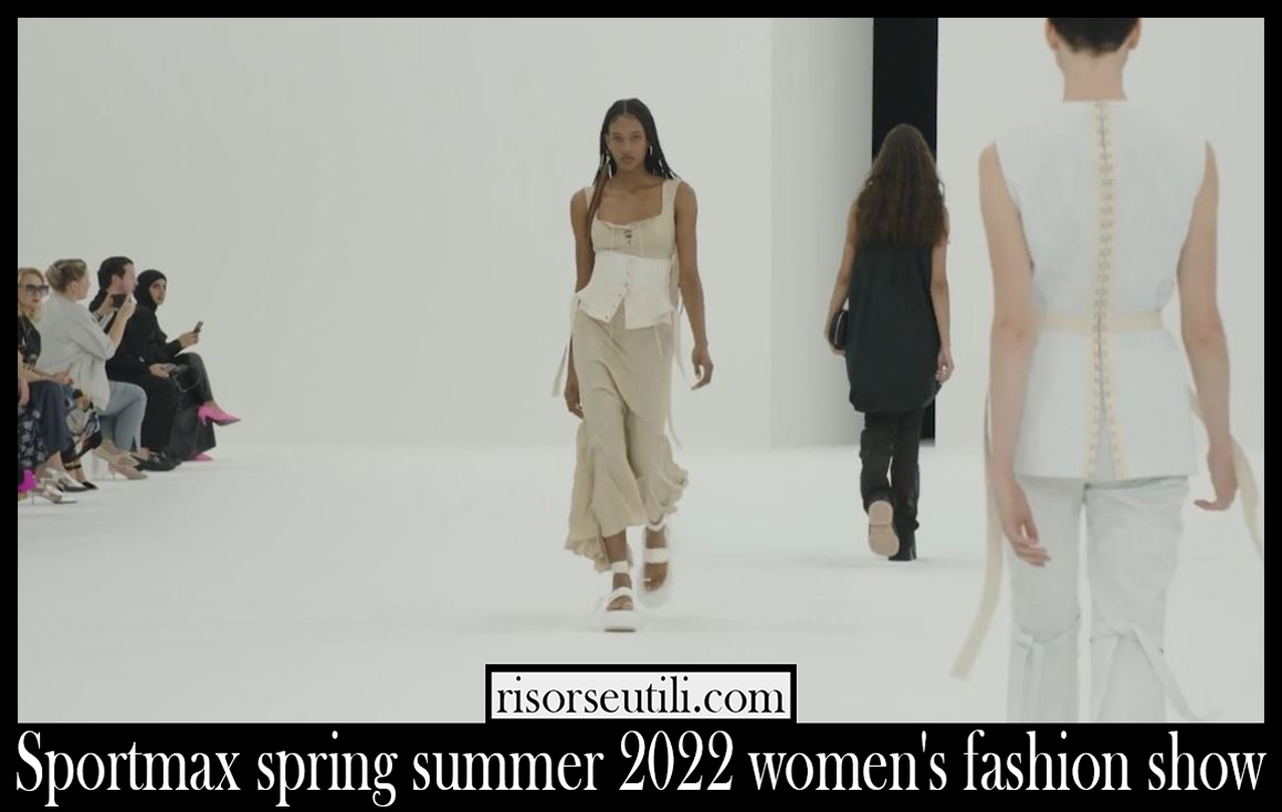 Sportmax spring summer 2022 womens fashion show