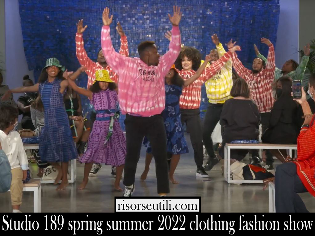 Studio 189 spring summer 2022 clothing fashion show