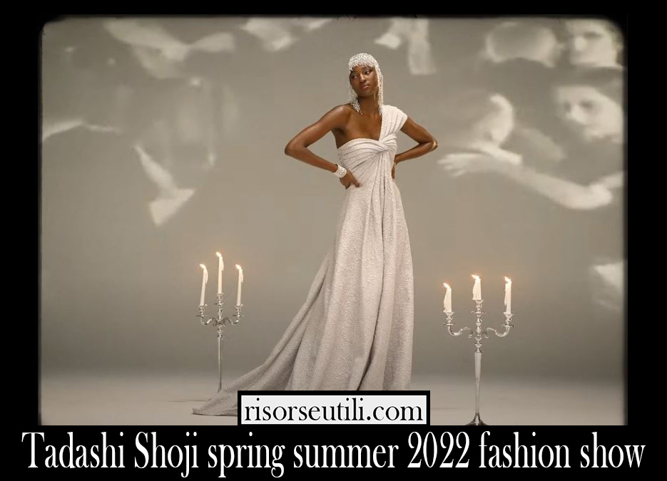 Tadashi Shoji spring summer 2022 fashion show