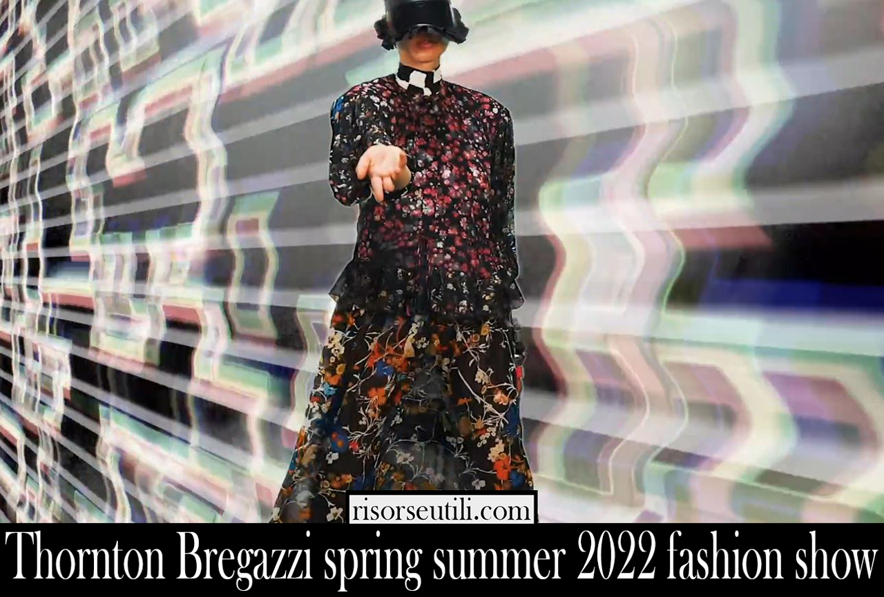 Thornton Bregazzi spring summer 2022 fashion show