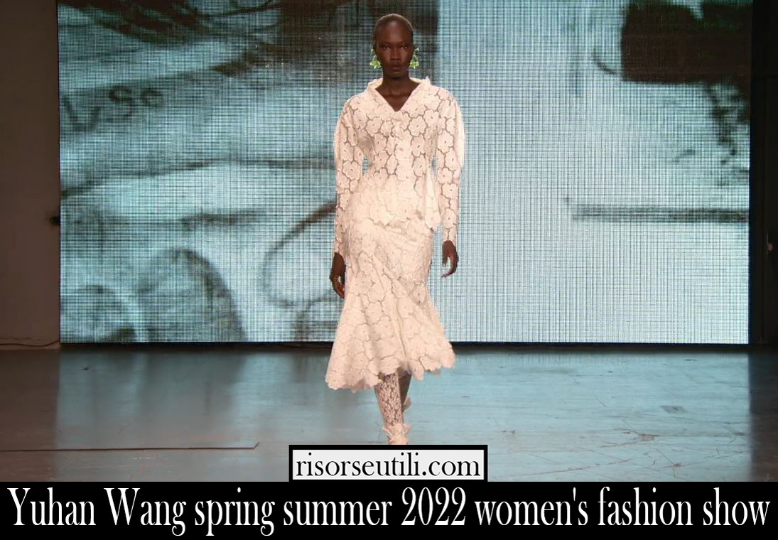 Yuhan Wang spring summer 2022 womens fashion show