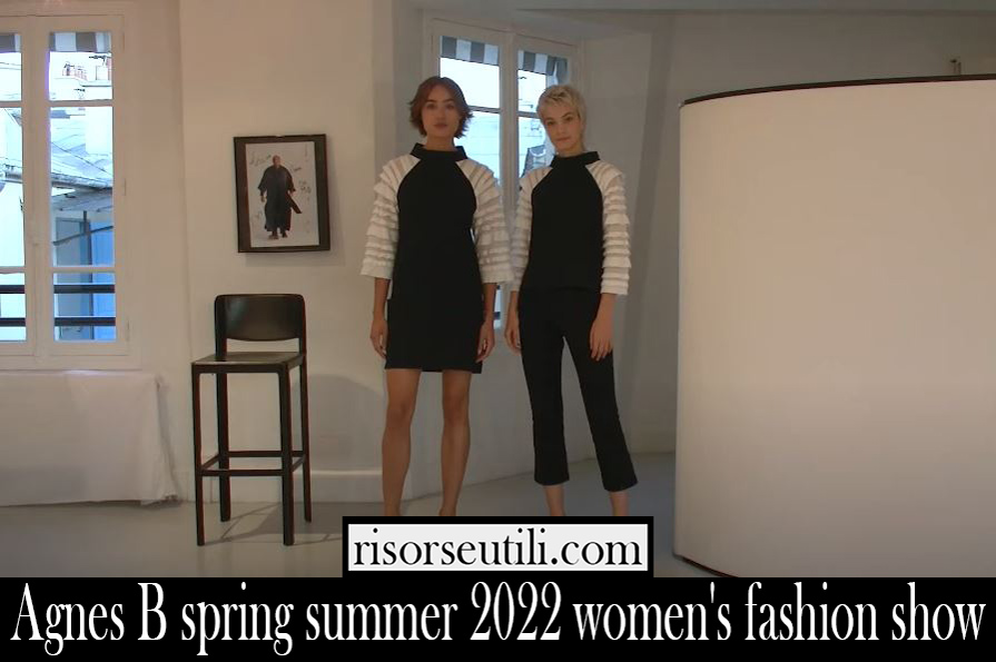Agnes B spring summer 2022 womens fashion show