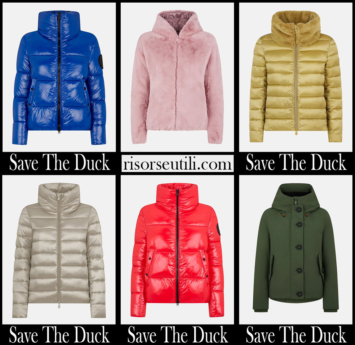 Arrivals Save The Duck jackets 2022 womens fashion