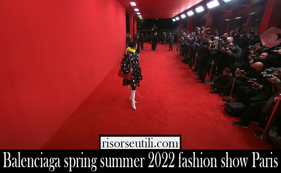 Balenciaga spring summer 2022 fashion show Paris
