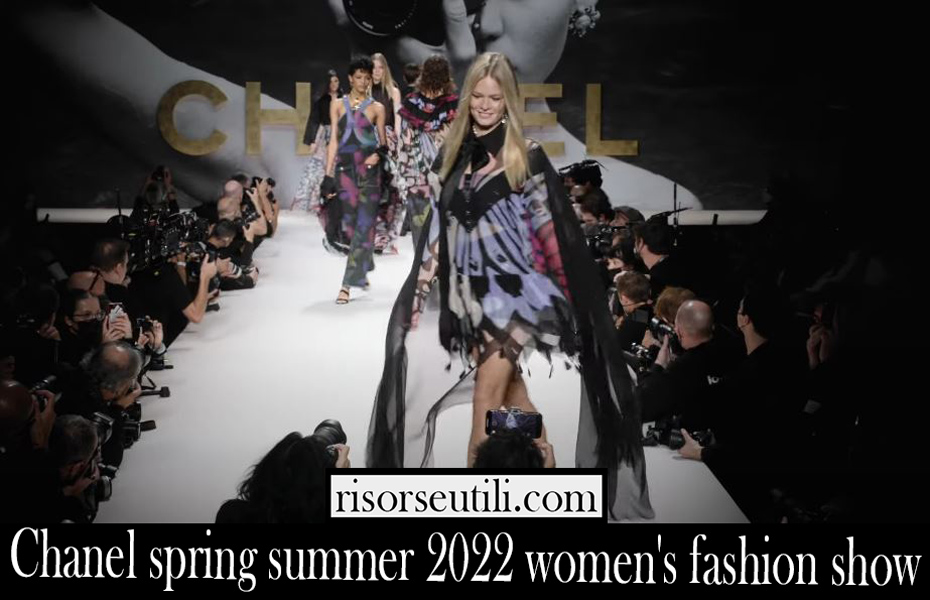 Chanel spring summer 2022 womens fashion show