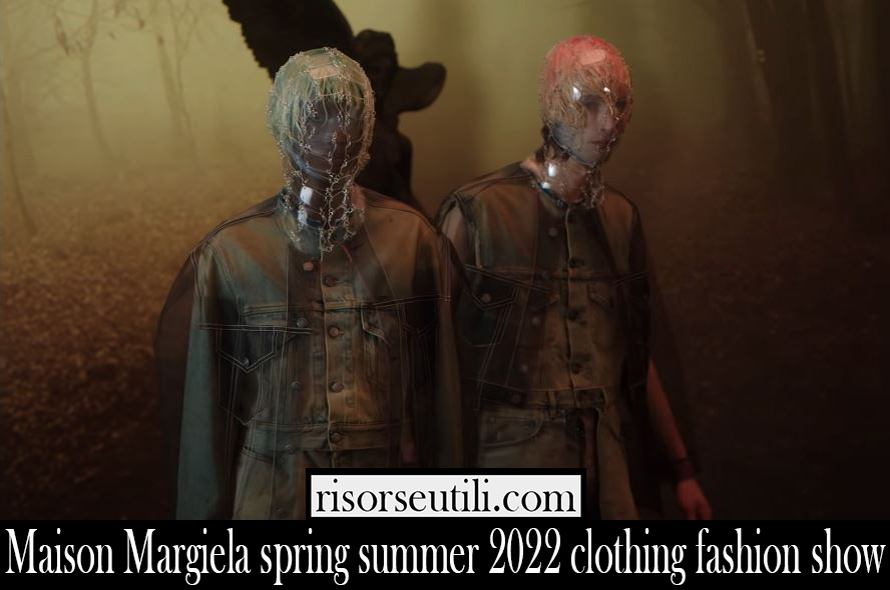 Maison Margiela spring summer 2022 clothing fashion show