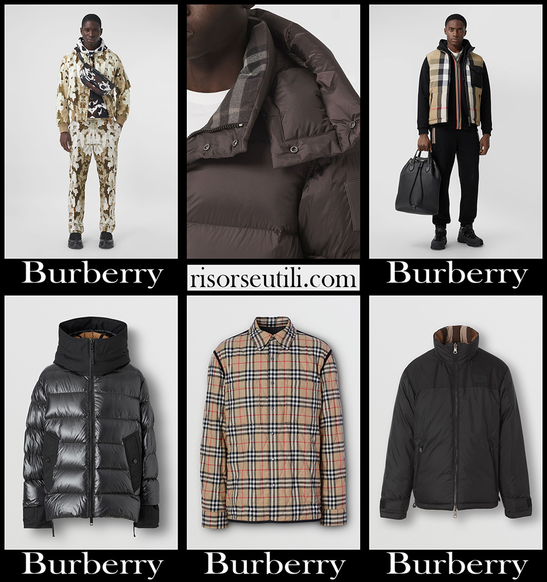 New arrivals Burberry jackets 2022 mens fashion