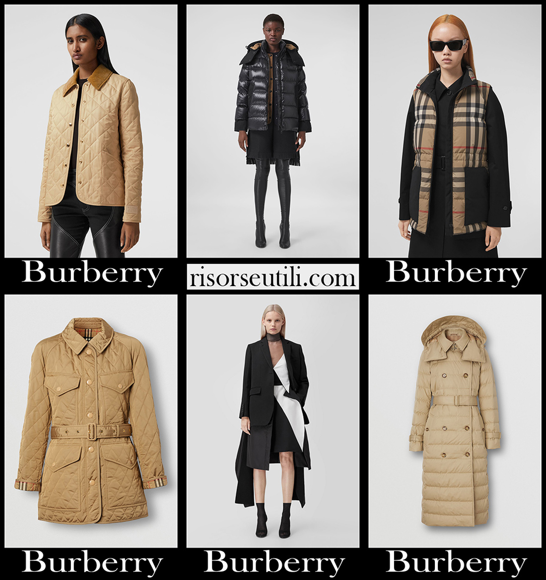 New arrivals Burberry jackets 2022 womens fashion