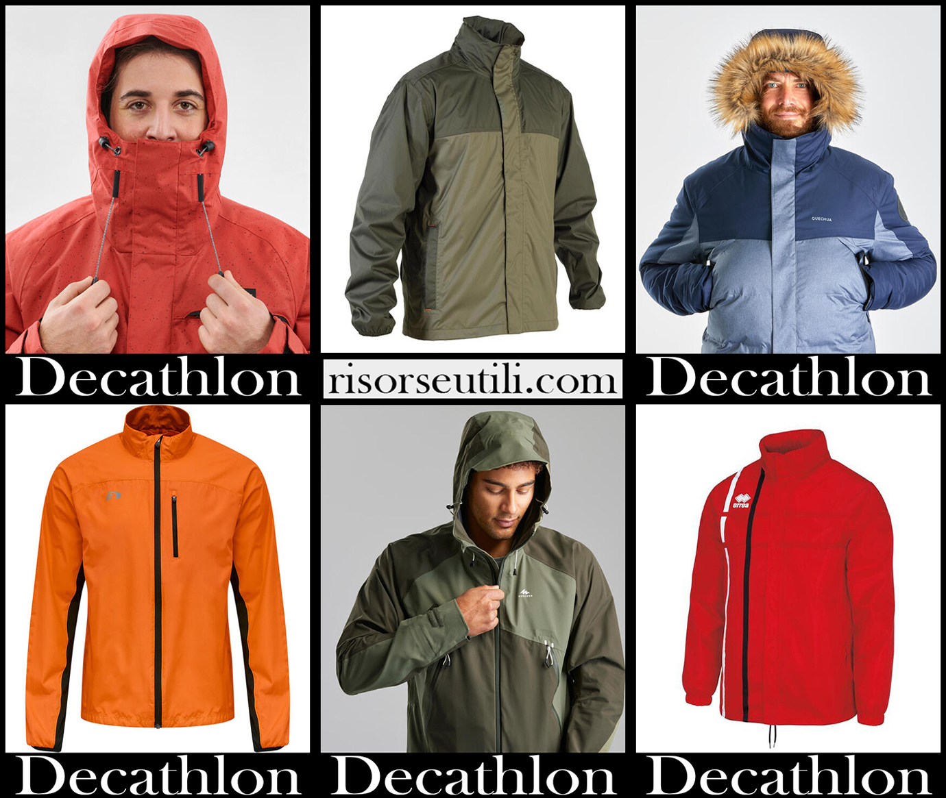 New arrivals Decathlon jackets 2022 mens fashion