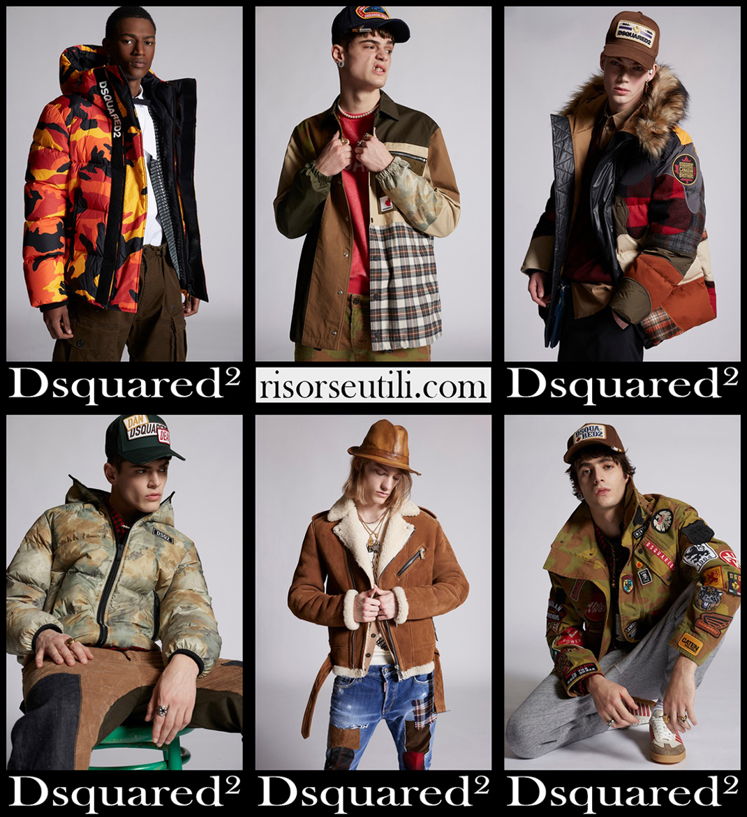 New arrivals Dsquared2 jackets 2022 mens fashion