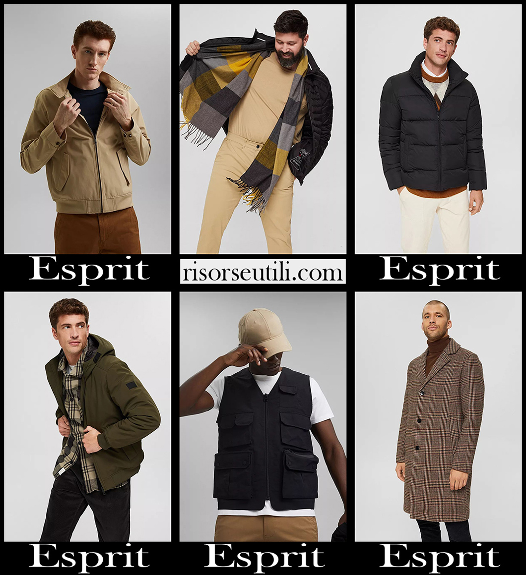 New arrivals Esprit jackets 2022 mens fashion clothing