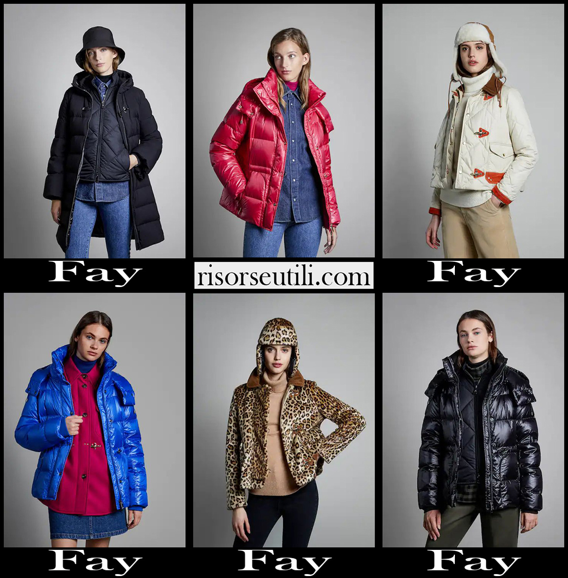 New arrivals Fay jackets 2022 womens fashion