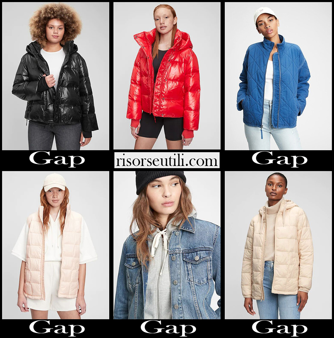 New arrivals Gap jackets 2022 womens fashion