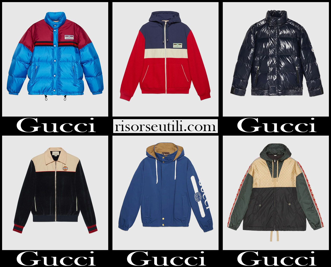 New arrivals Gucci jackets 2022 mens fashion clothing