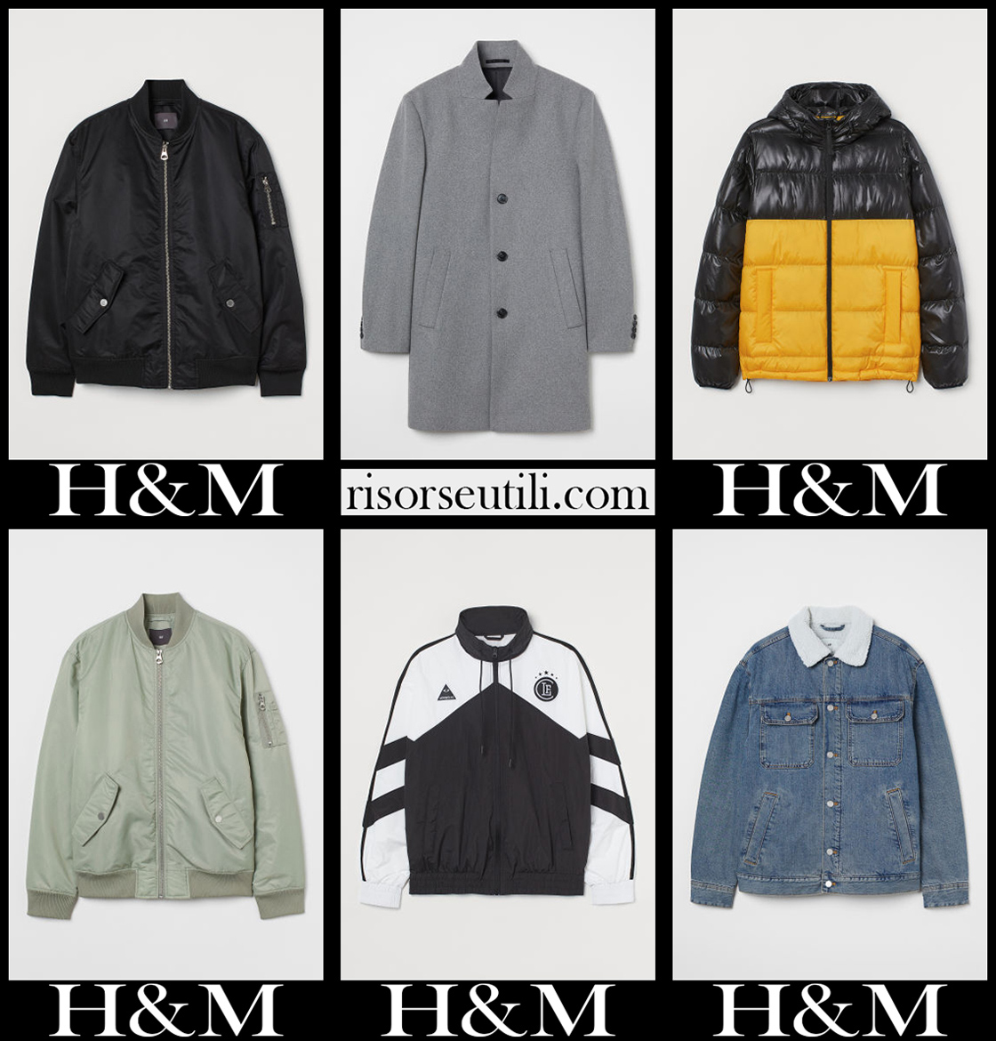 New arrivals HM jackets 2022 mens fashion clothing