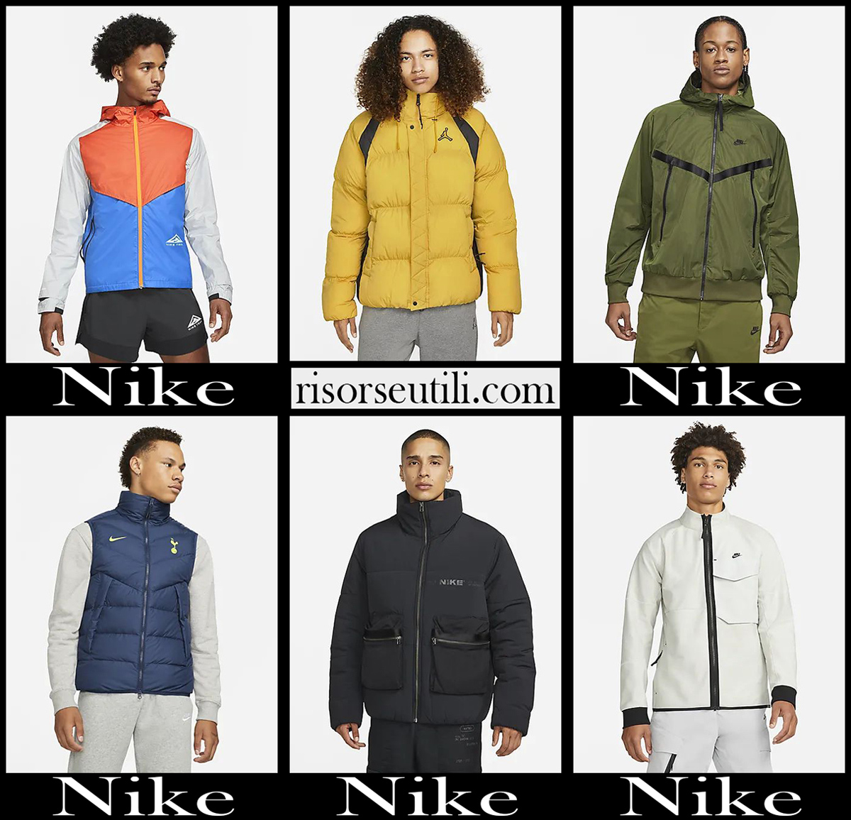 New arrivals Nike jackets 2022 mens fashion clothing