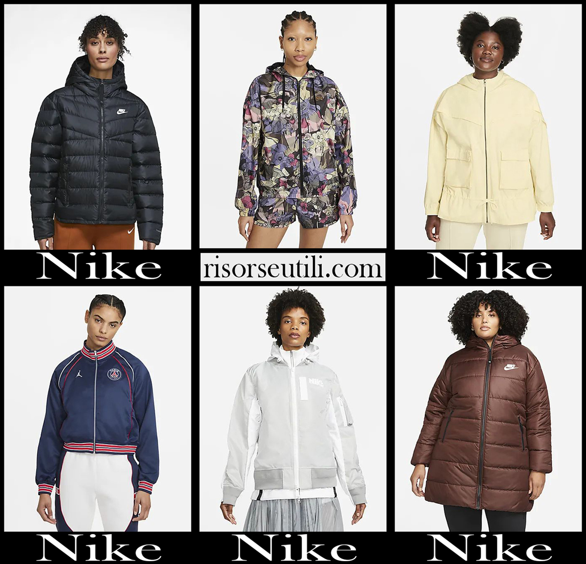 New arrivals Nike jackets 2022 womens fashion