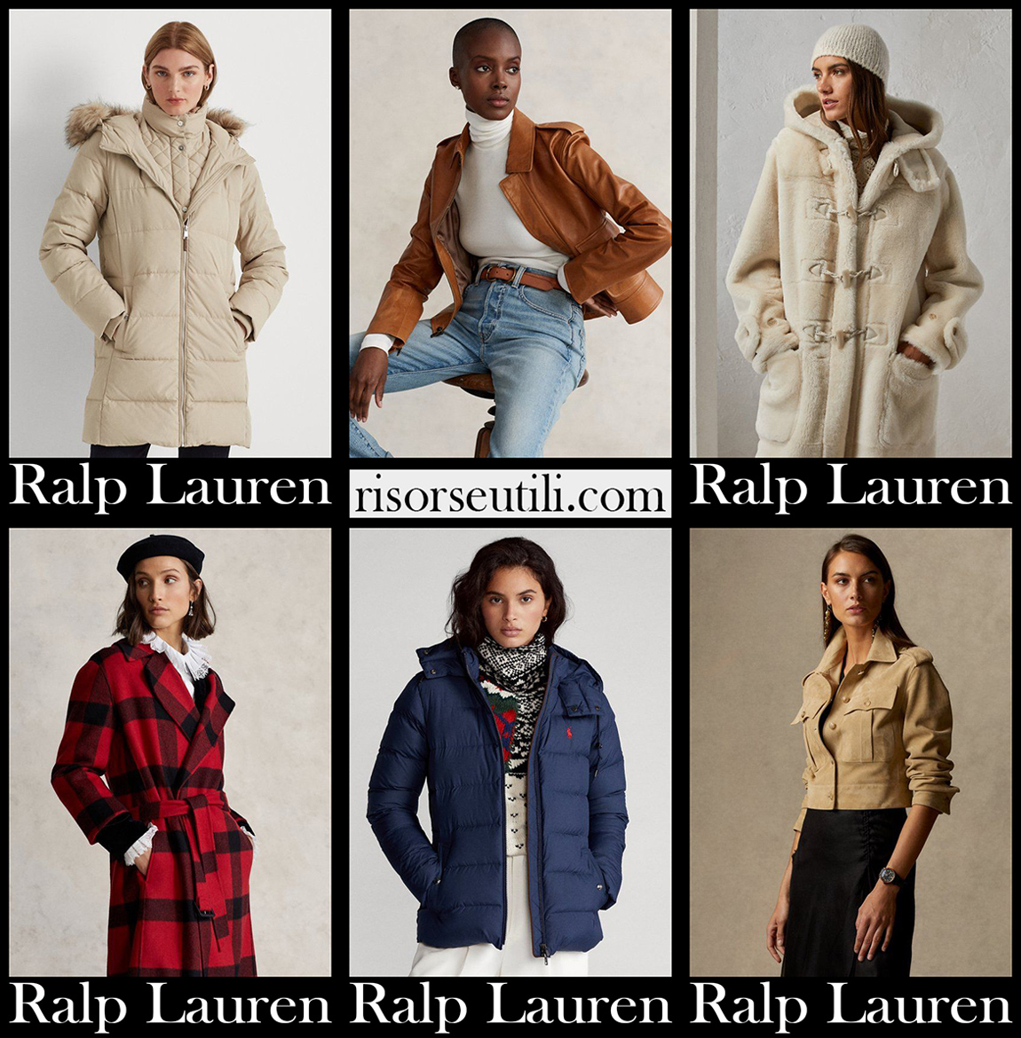 New arrivals Ralp Lauren jackets 2022 womens fashion