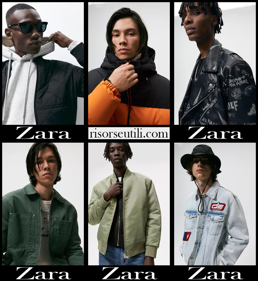 New arrivals Zara jackets 2022 mens fashion clothing