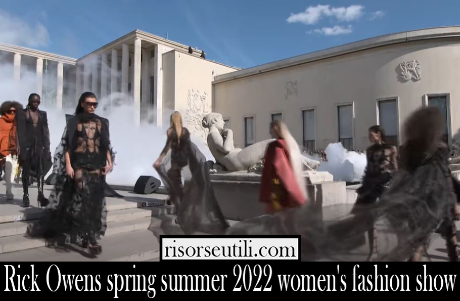 Rick Owens spring summer 2022 womens fashion show