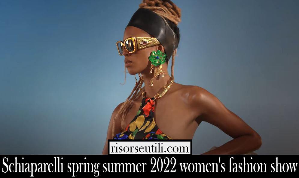 Schiaparelli spring summer 2022 womens fashion show
