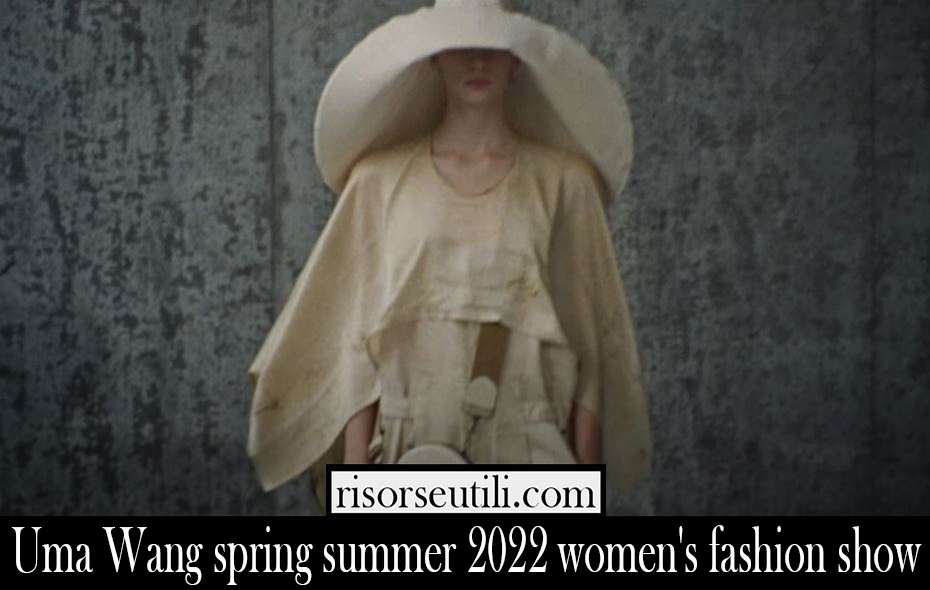 Uma Wang spring summer 2022 womens fashion show
