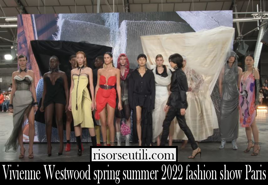 Vivienne Westwood spring summer 2022 fashion show Paris