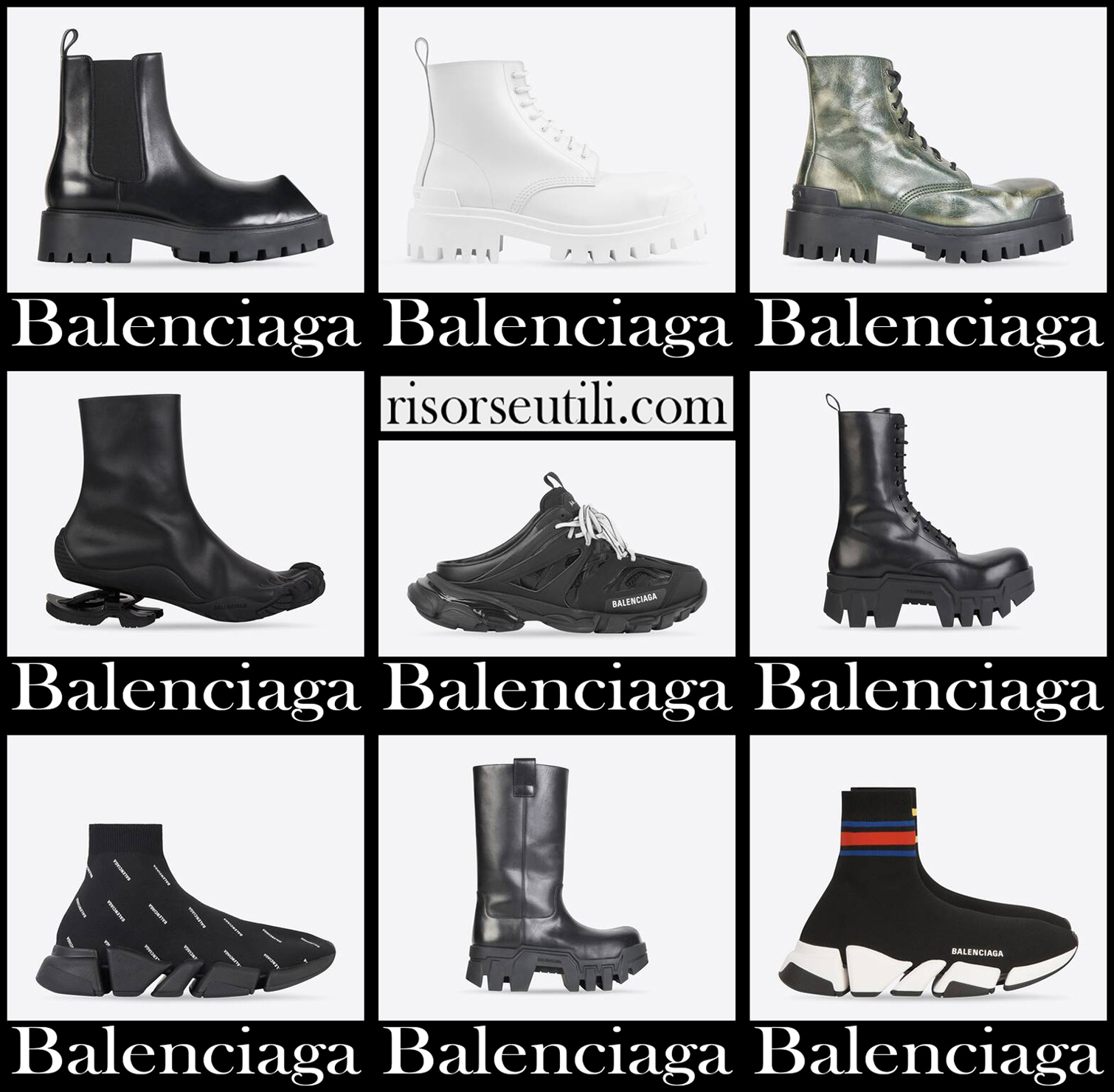 New arrivals Balenciaga shoes 2022 mens footwear