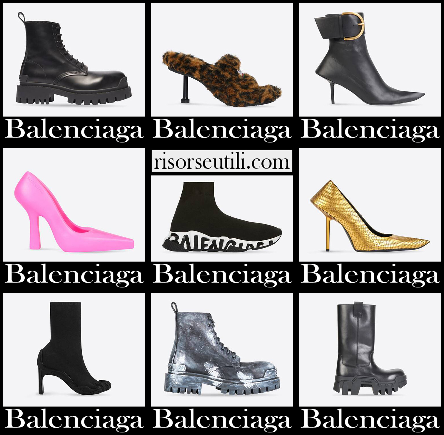 New arrivals Balenciaga shoes 2022 womens footwear