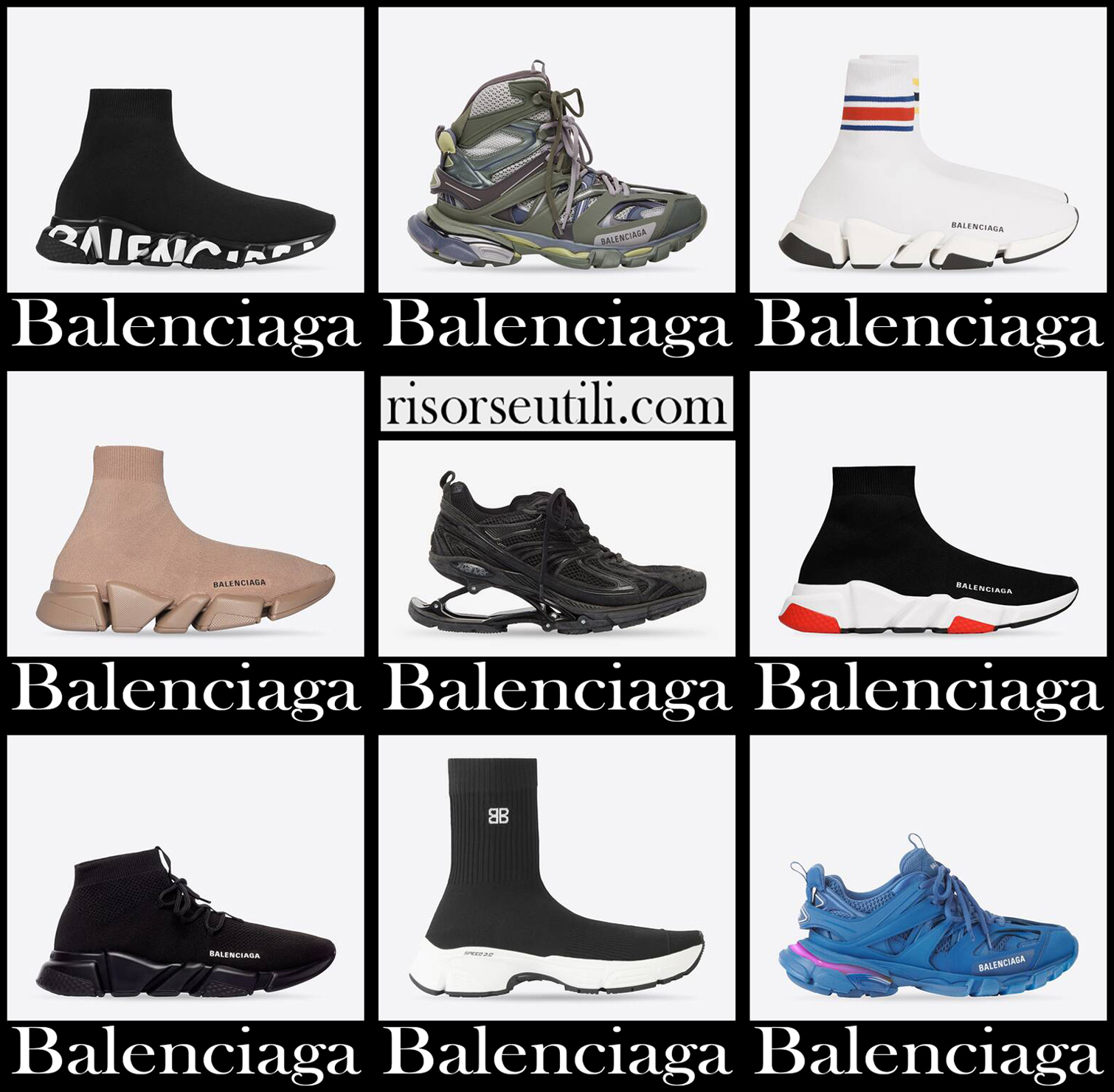 New arrivals Balenciaga sneakers 2022 mens shoes