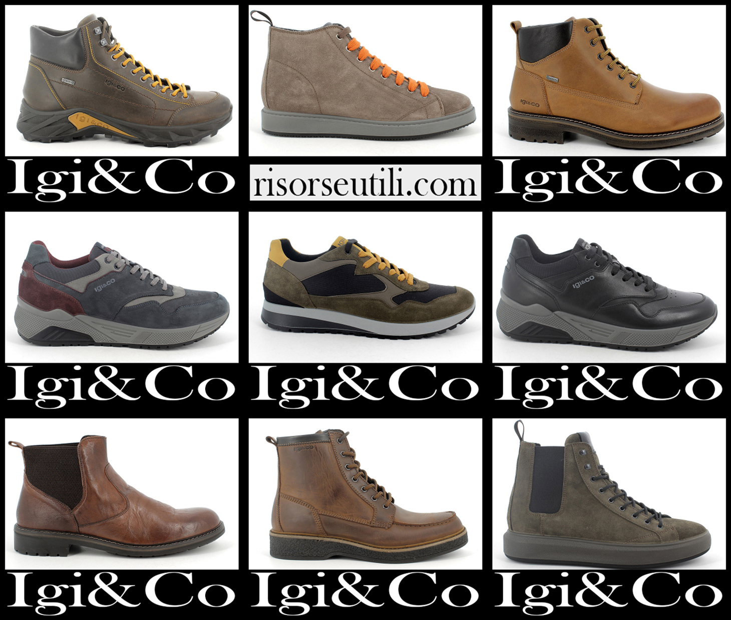 New arrivals IgiCo shoes 2022 mens footwear