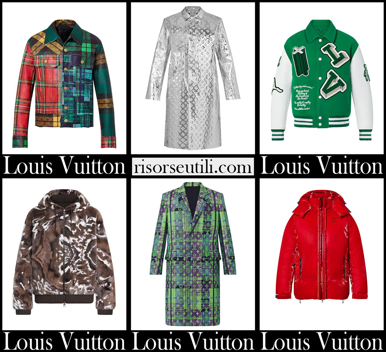 New arrivals Louis Vuitton jackets 2022 mens fashion