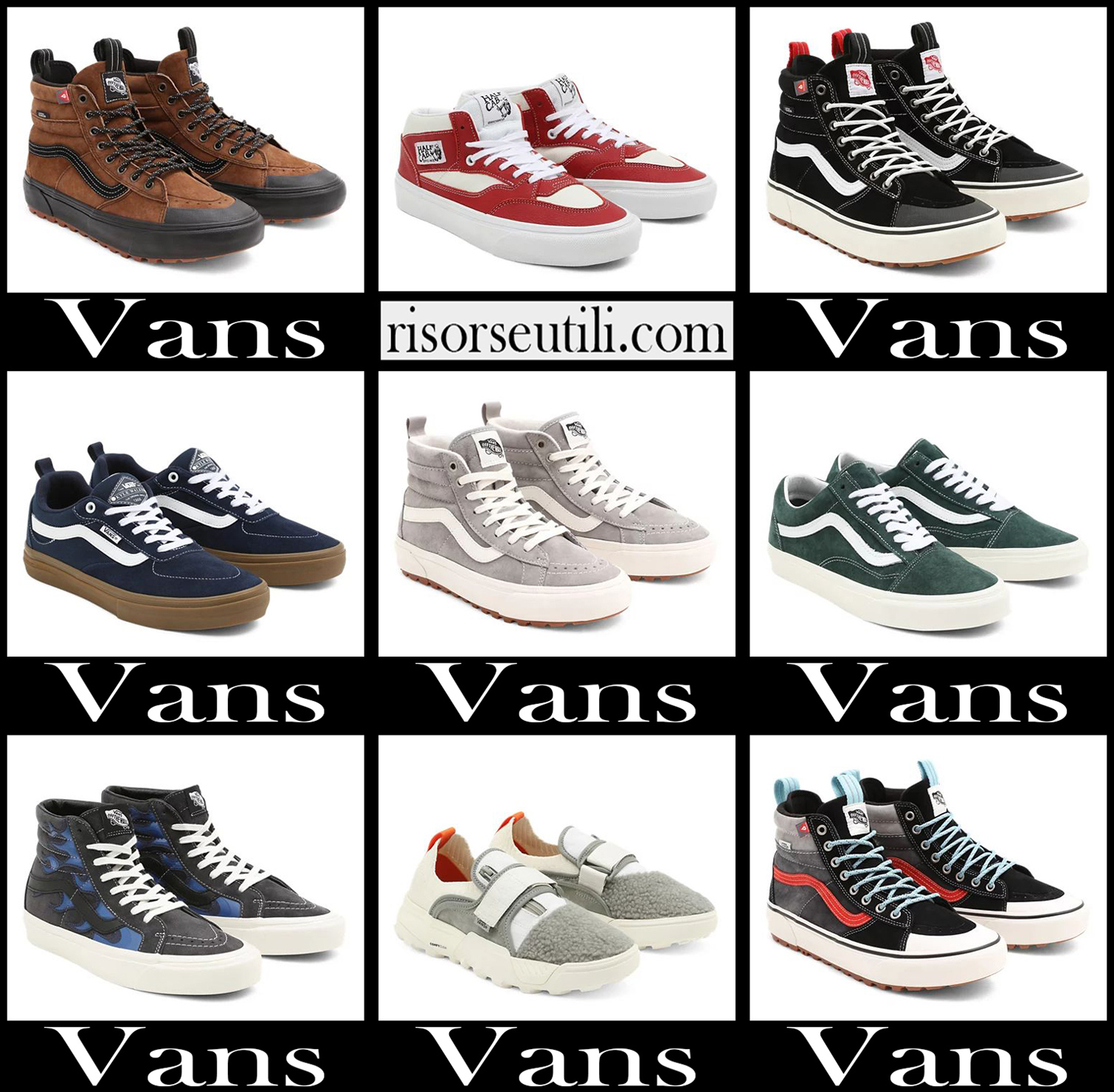 New arrivals Vans shoes 2022 mens sneakers