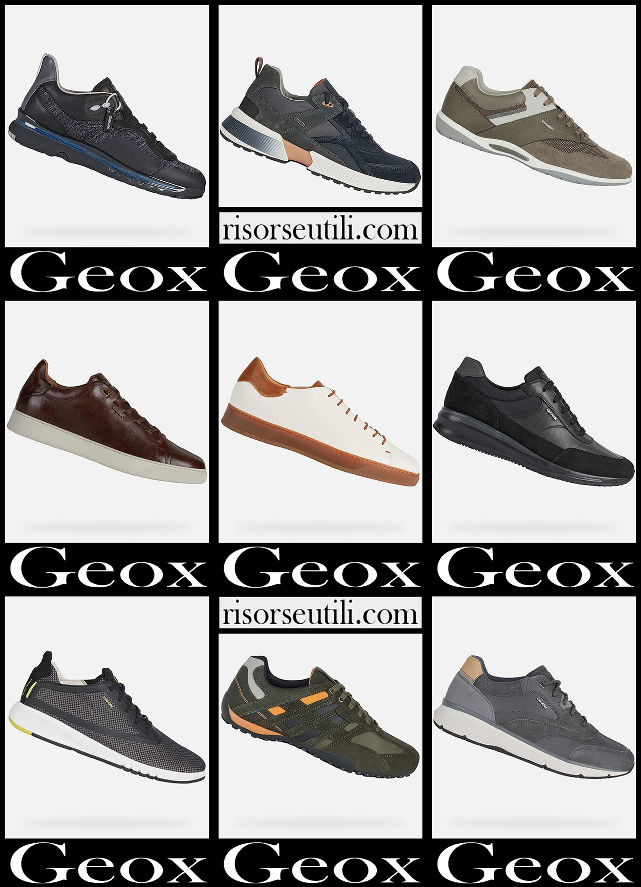 New arrivals Geox sneakers 2022 mens shoes